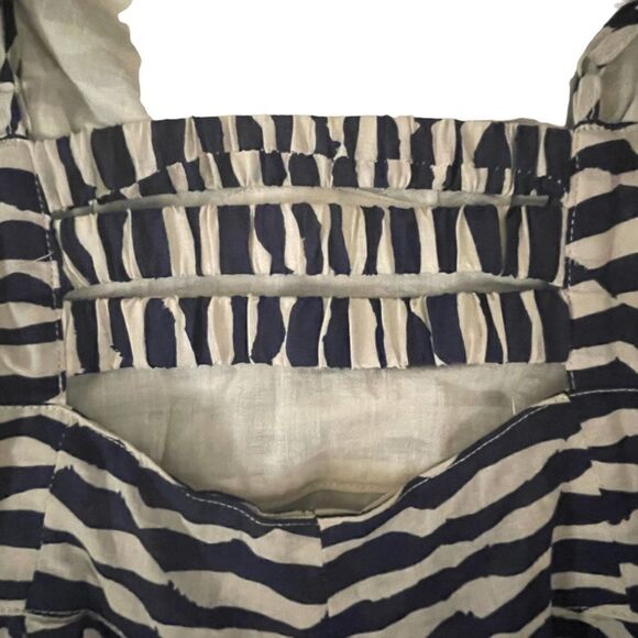 Jack ~ Navy and Cream Dress ~ Fully Lined ~ size M ~ NWT - Picture 5 of 10